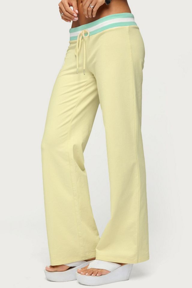 Edikted Clioh Contrast Waist Sweatpants #2