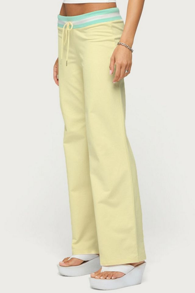 Edikted Clioh Contrast Waist Sweatpants #3