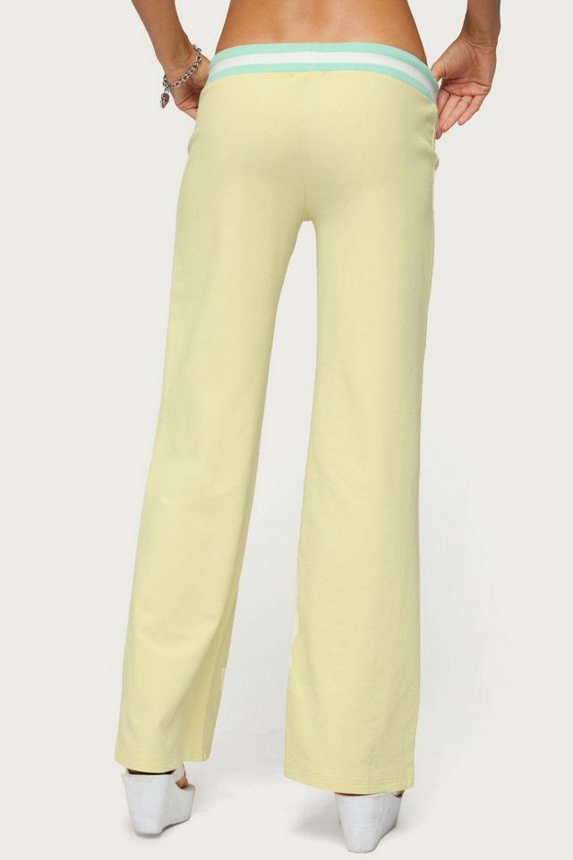 Edikted Clioh Contrast Waist Sweatpants #4