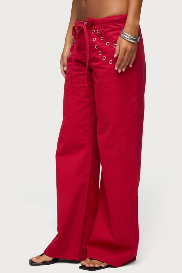 Edikted Kala Grommet Low Rise Baggy Jeans #2