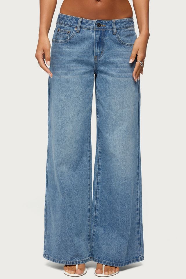 Edikted Uk Cutie Low Rise Baggy Jeans #1