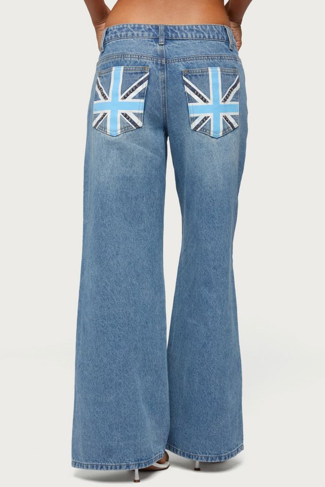 Edikted Uk Cutie Low Rise Baggy Jeans #4