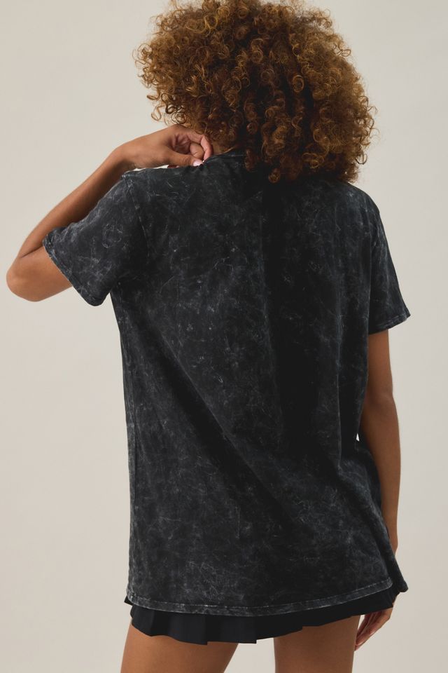 Practical Magic Graphic Oversized Cotton T-Shirt Dress #3