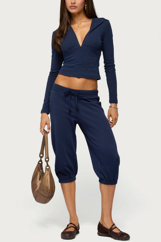 Edikted Natashah Hooded Long Sleeve Top #3