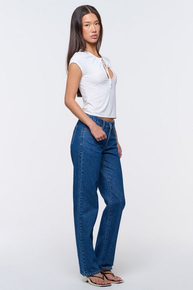 Abrand Sweetheart Keyhole Tee #1