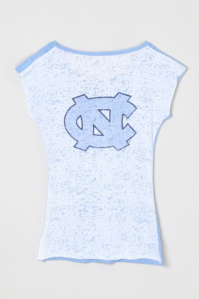 Vintage Y2k UNC Burnout Tee #1