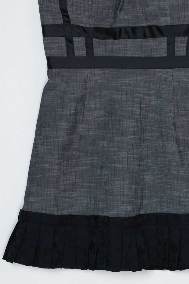 Vintage Y2k Strapless Paneled Mini Dress #2