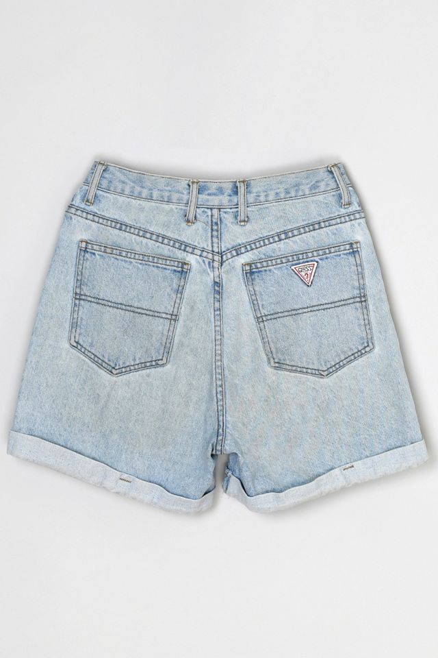Vintage 90s Guess Jeans High Waisted Denim Shorts #1