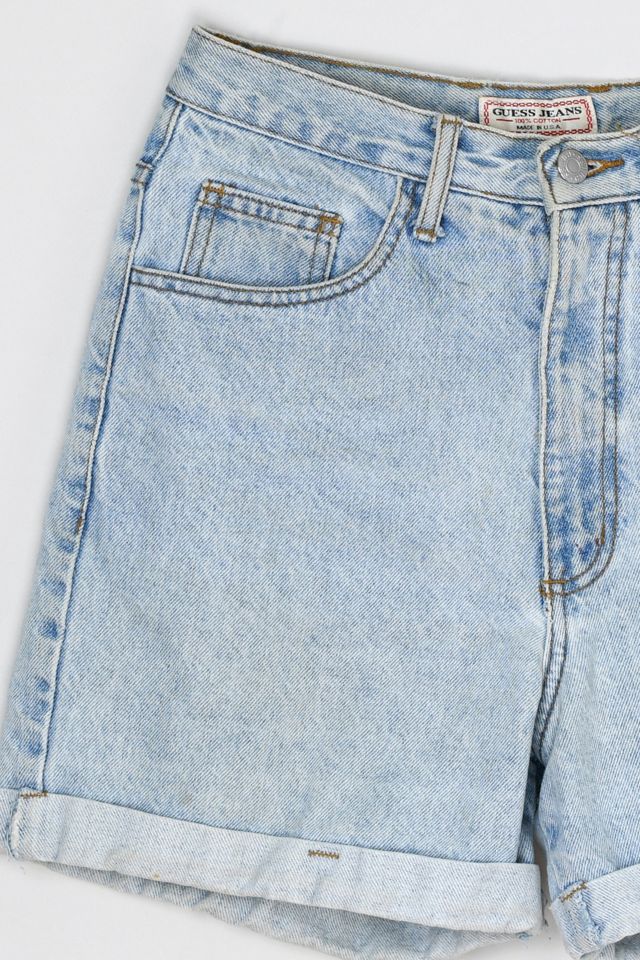 Vintage 90s Guess Jeans High Waisted Denim Shorts #3