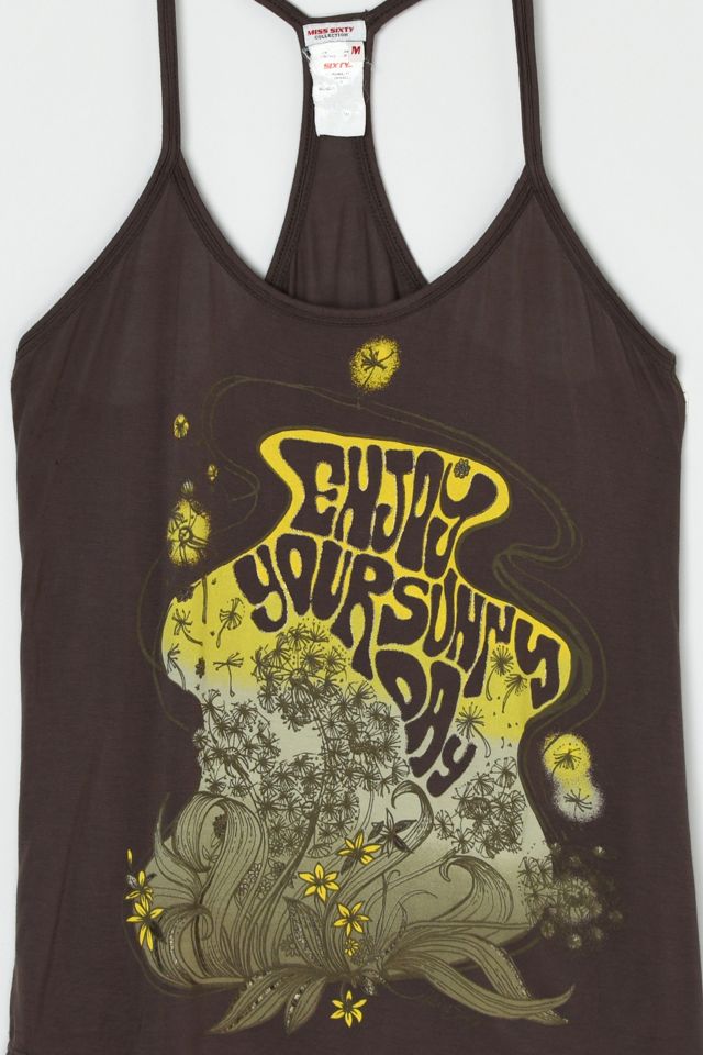 Vintage Y2k Miss Sixty Graphic Tank #2