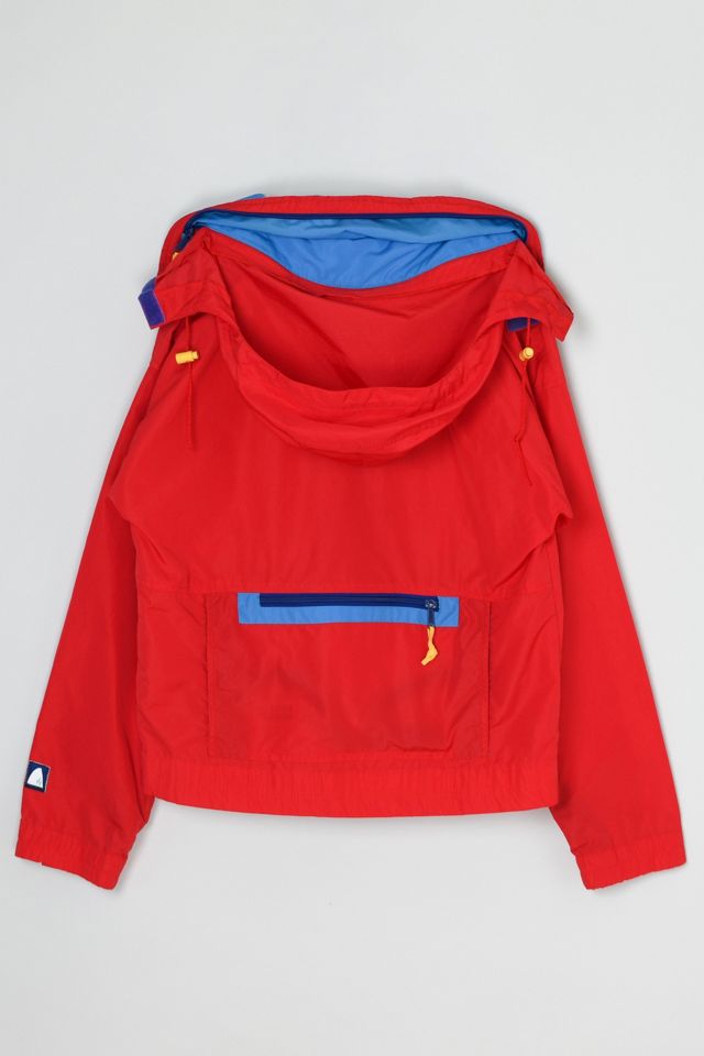 Vintage 90s Red & Blue Windbreaker #1