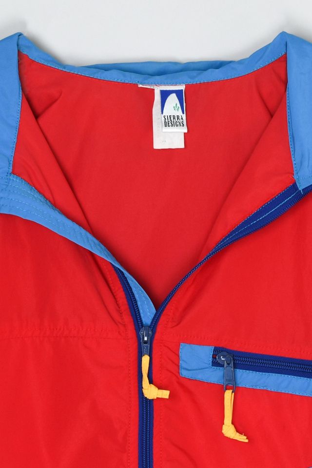Vintage 90s Red & Blue Windbreaker #2