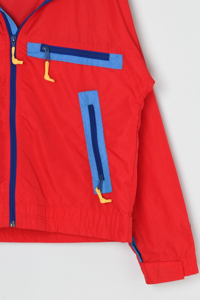 Vintage 90s Red & Blue Windbreaker #3