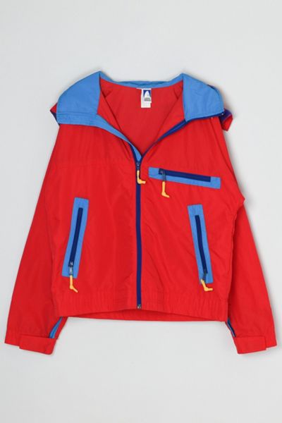Vintage 90s Red & Blue Windbreaker