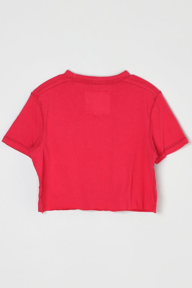 Vintage Y2k Abercrombie & Fitch Cropped T-Shirt #1