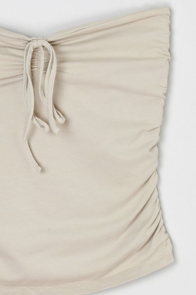 Vintage Y2k Tied Strapless Top #2