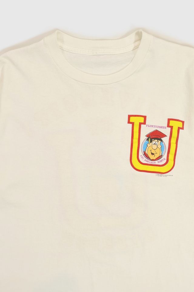 Vintage 1985 Flintstones University of Bedrock Tee #2