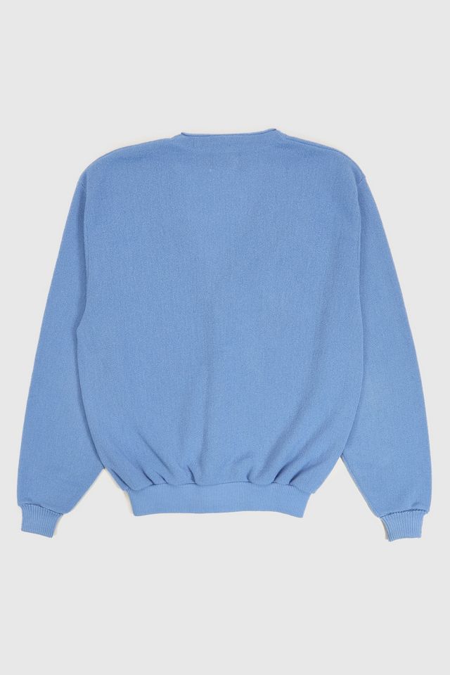 Vintage Blue Cardigan Sweater #1