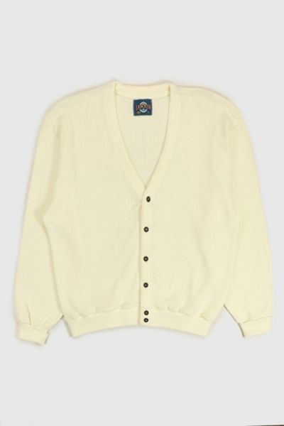 Vintage Cream Cardigan Sweater