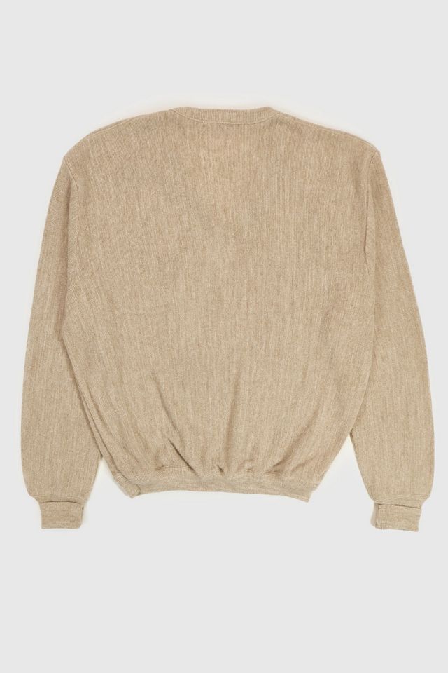 Vintage Tan Lacoste Sweater #1