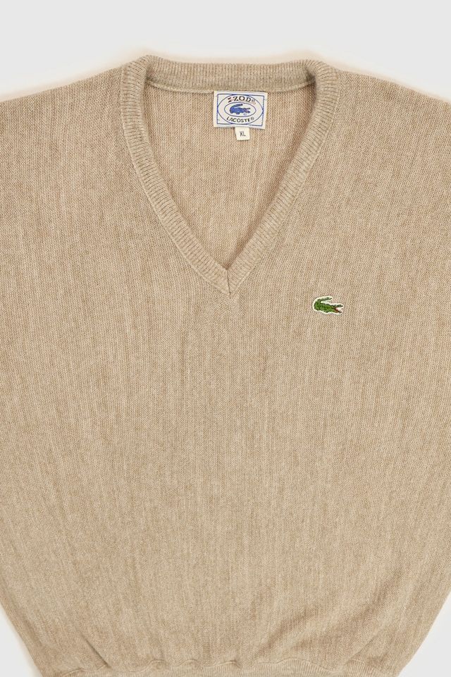 Vintage Tan Lacoste Sweater #2