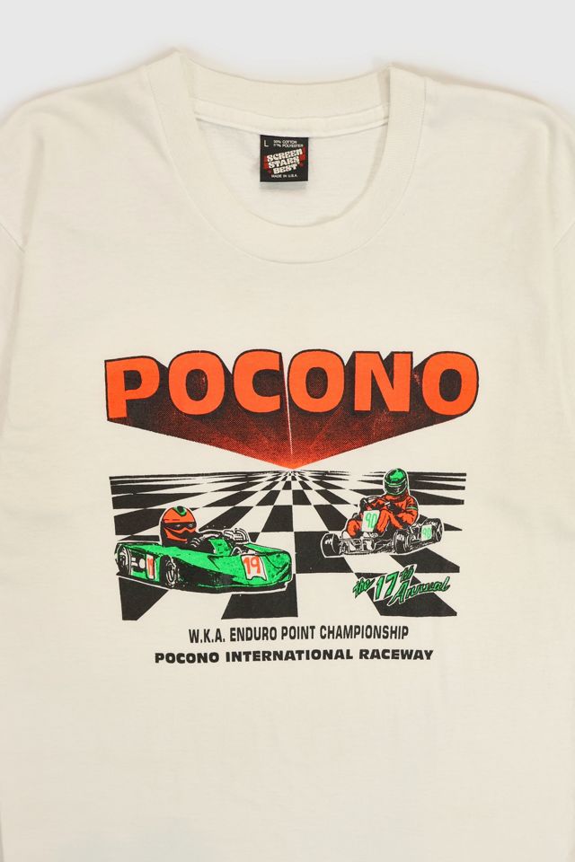 Vintage Pocono International Raceway Tee #1