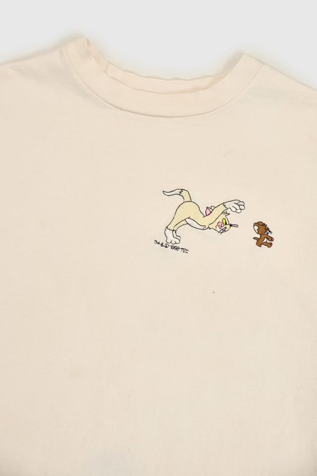 Vintage Embroidered Tom and Jerry Tee #2