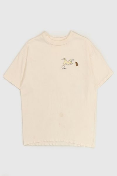 Vintage Embroidered Tom and Jerry Tee