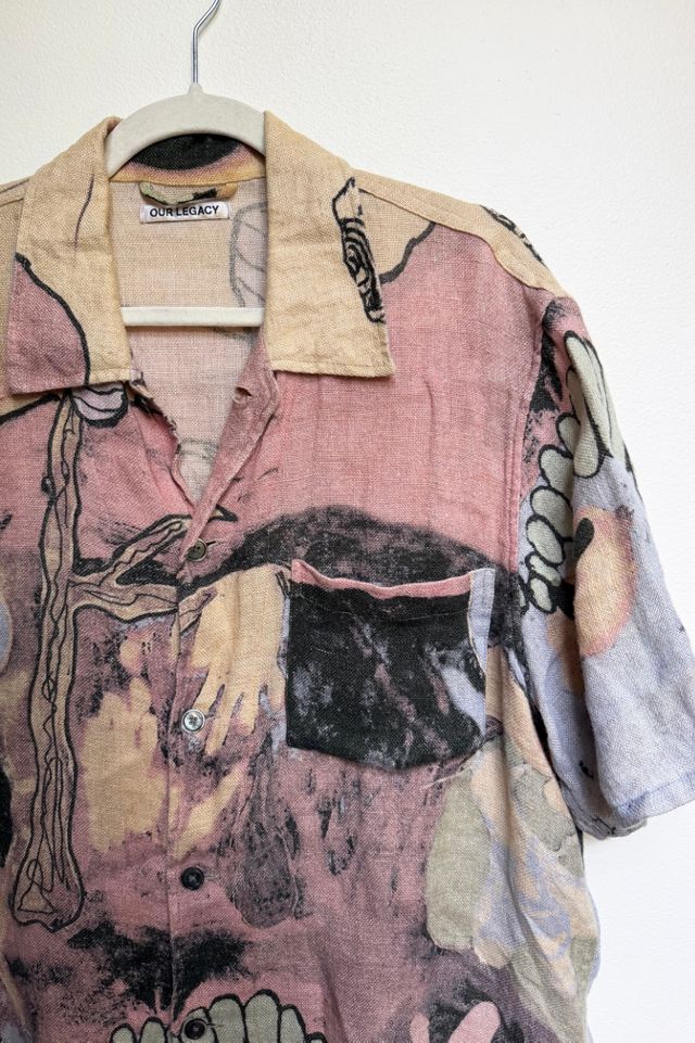Our Legacy Printed Linen Shirt #1