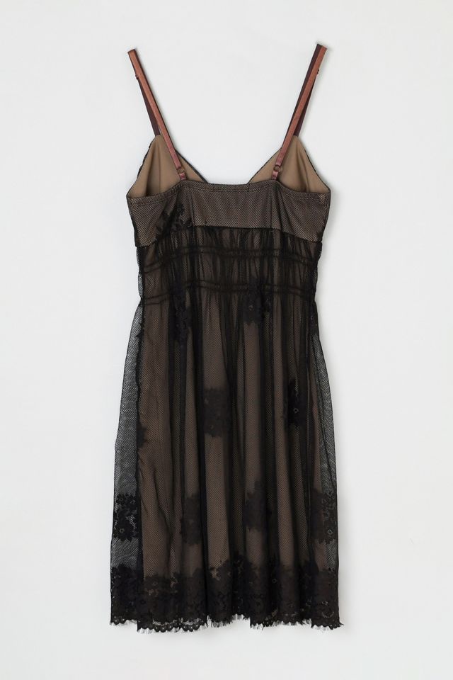 Vintage Y2k Lacy Layered Mini Dress #1