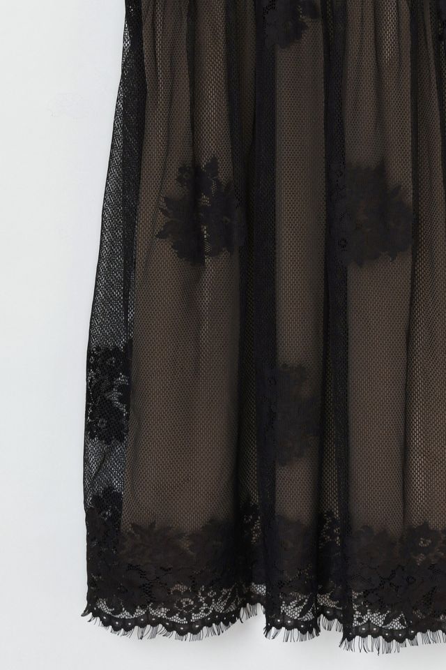 Vintage Y2k Lacy Layered Mini Dress #3