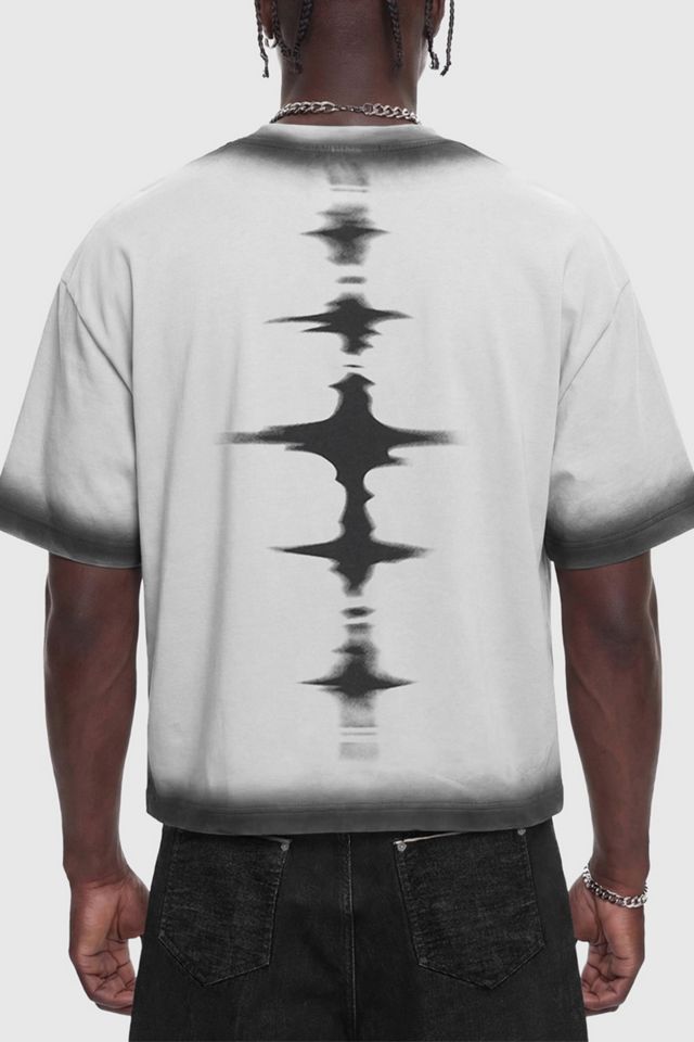 Aelfric Eden Boxy Spray Fade Star Tee #1