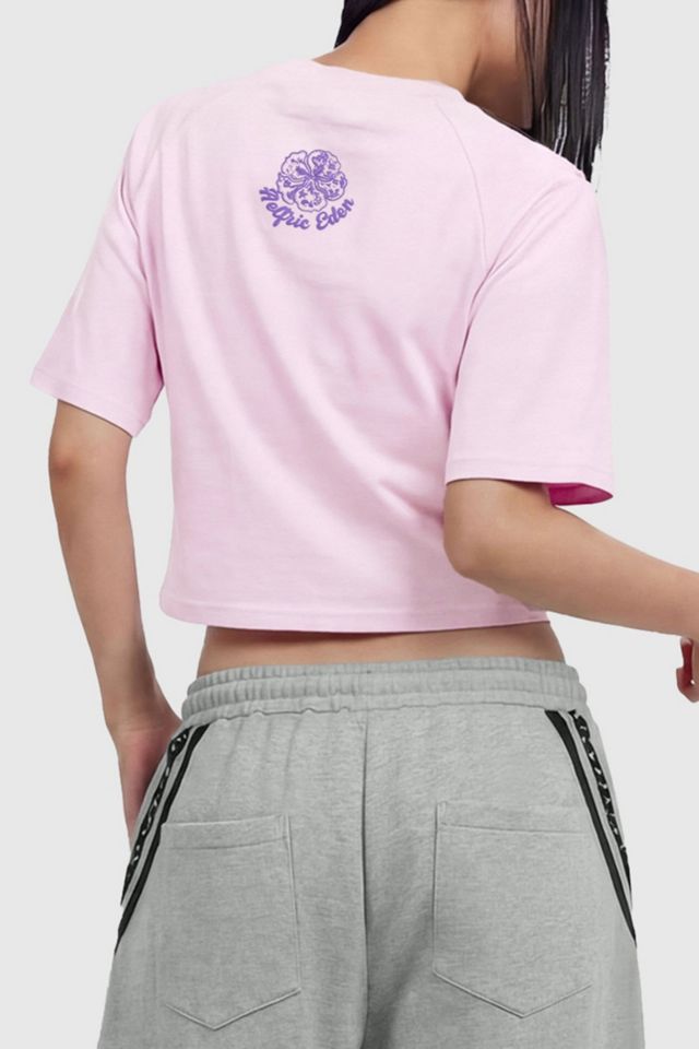 Aelfric Eden Cropped Floral Motif Tee #2