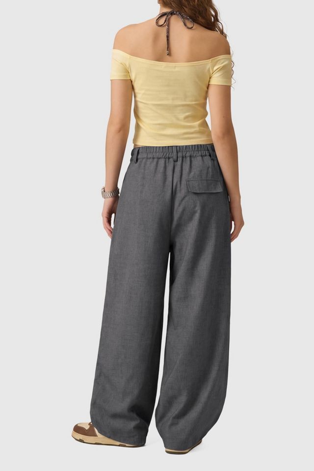 Aelfric Eden Pleated Baggy Barrel Pants #2