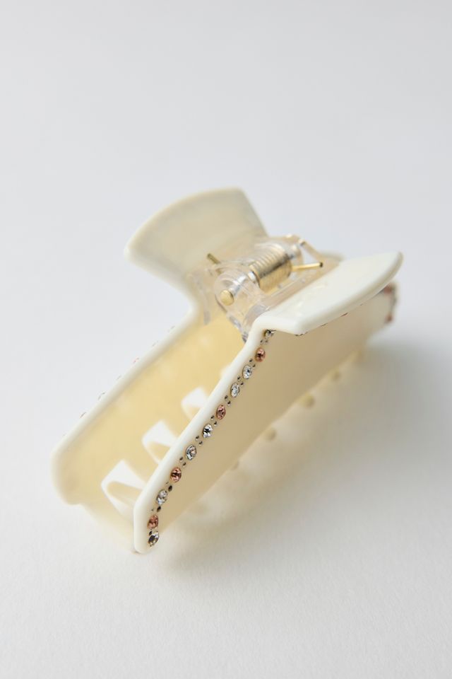 Mae Rhinestone-Trim Claw Clip #2