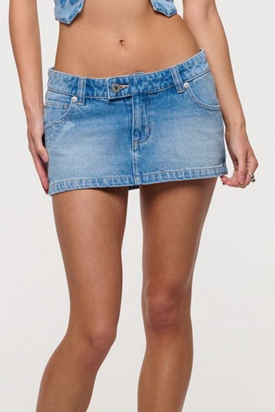 Abrand 00 Butterfly Super Low Mini Skirt