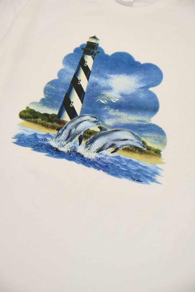 Vintage Dolphins Lighthouse Tee #4