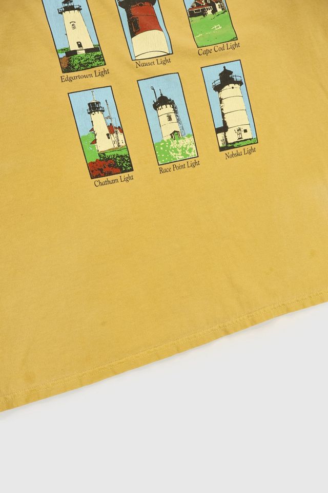 Vintage Cape Cod Lighthouses Tee #4