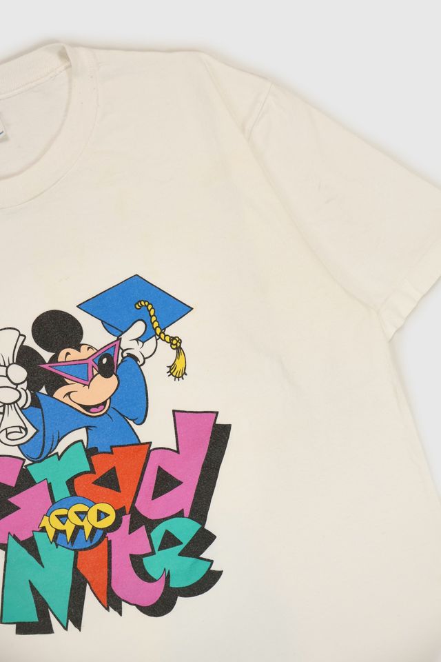 Vintage 1990 Mickey Grad Nite Tee #4