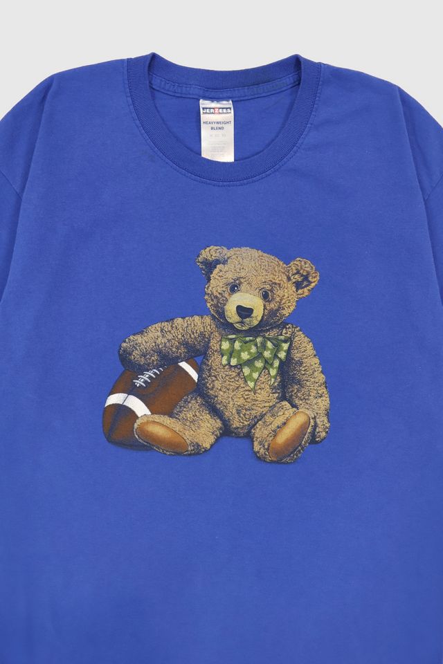 Vintage Teddy Bear Football Tee #1