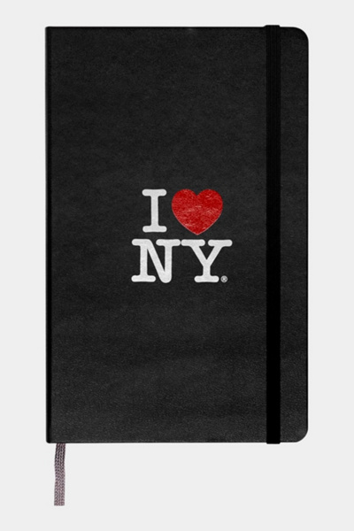 Moleskine Limited Edition I Love NY Notebook in Black at Urban Outfitters