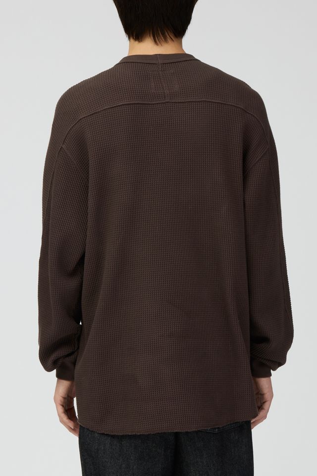 Snow Peak Heavyweight Waffle Long Sleeve Tee #1
