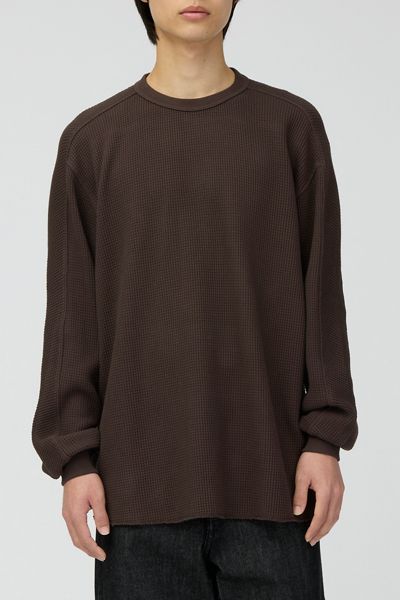 Snow Peak Heavyweight Waffle Long Sleeve Tee