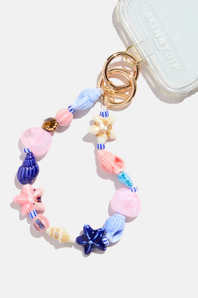 Skinnydip London Starfish and Shell in Pink and Blue Charm #1