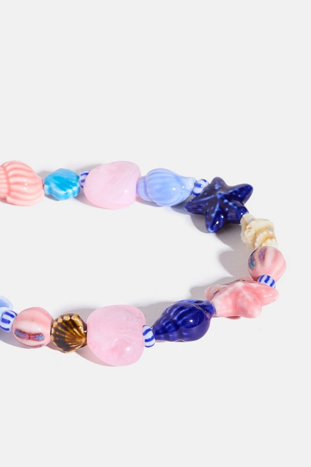 Skinnydip London Starfish and Shell in Pink and Blue Charm #3