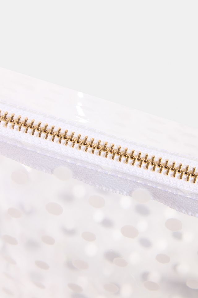 Skinnydip London White Polka Dot Wash Bag #3