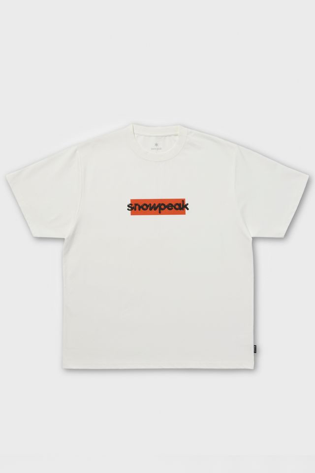 Snow Peak Reflective Logo Tee #1