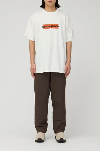 Snow Peak Reflective Logo Tee