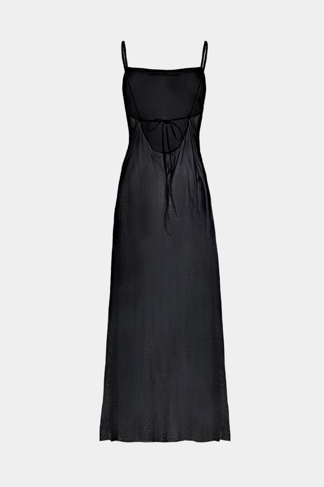 KIBYS Ancestral Lines Gio Sheer Palm Beach Dress #4