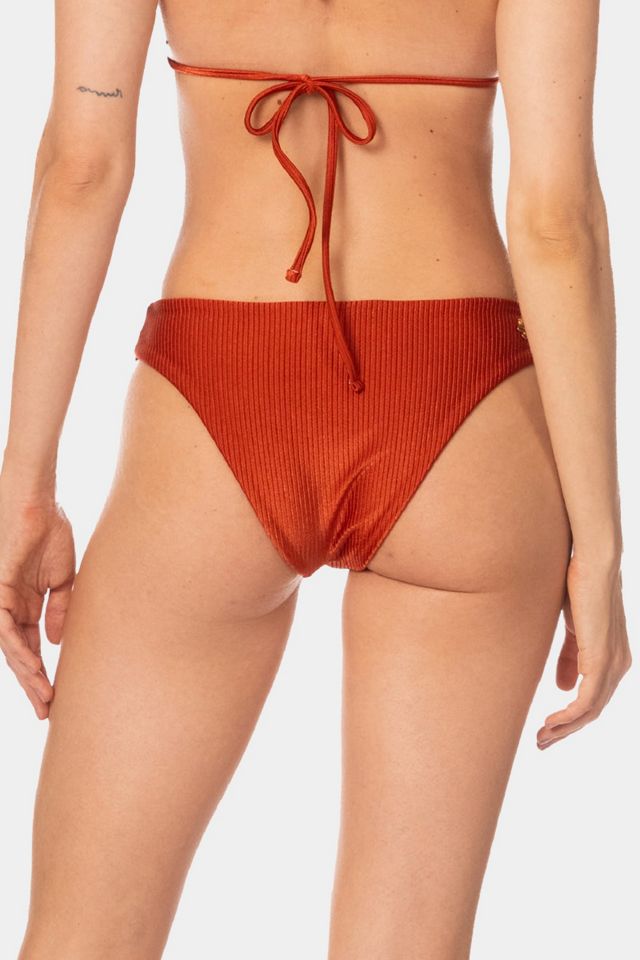 KIBYS Sunset Bazaar Laila Moderate High Leg Bikini Bottom #2